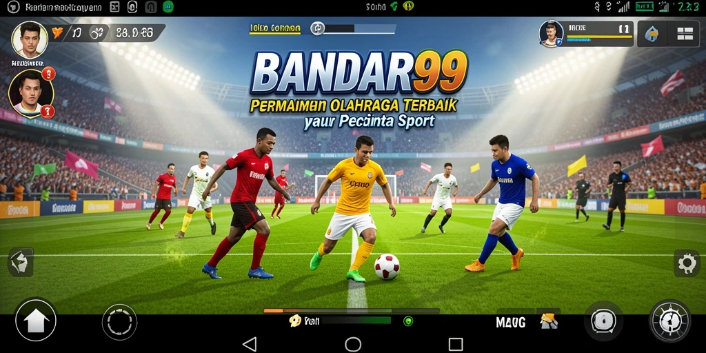 Tampilan gameplay yang mengasyikkan di BANDAR99.