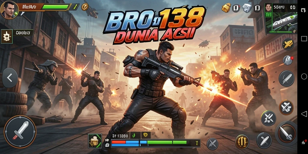 Gameplay BRO138 yang intens dan penuh aksi.