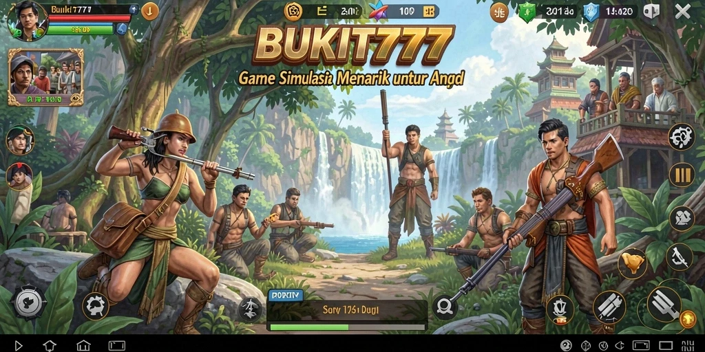 Tampilan gameplay menarik dari BUKIT777 yang mengasyikan.