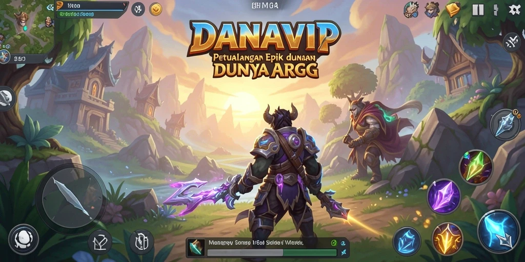 Gameplay ARPG yang mendebarkan dan penuh aksi dalam DANAVIP.