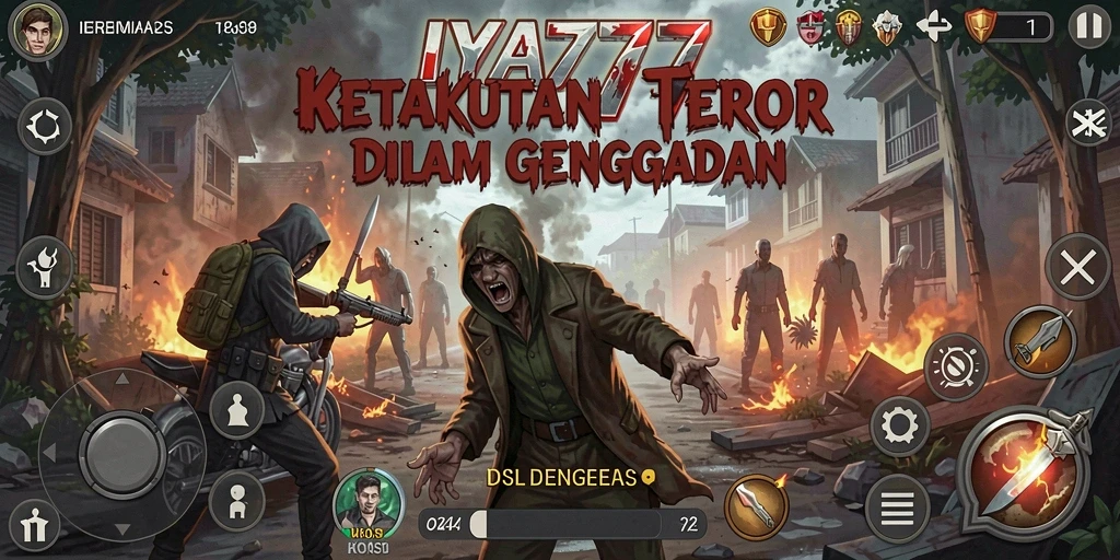 Tampilan gameplay IYA777 yang menegangkan dan mencekam.