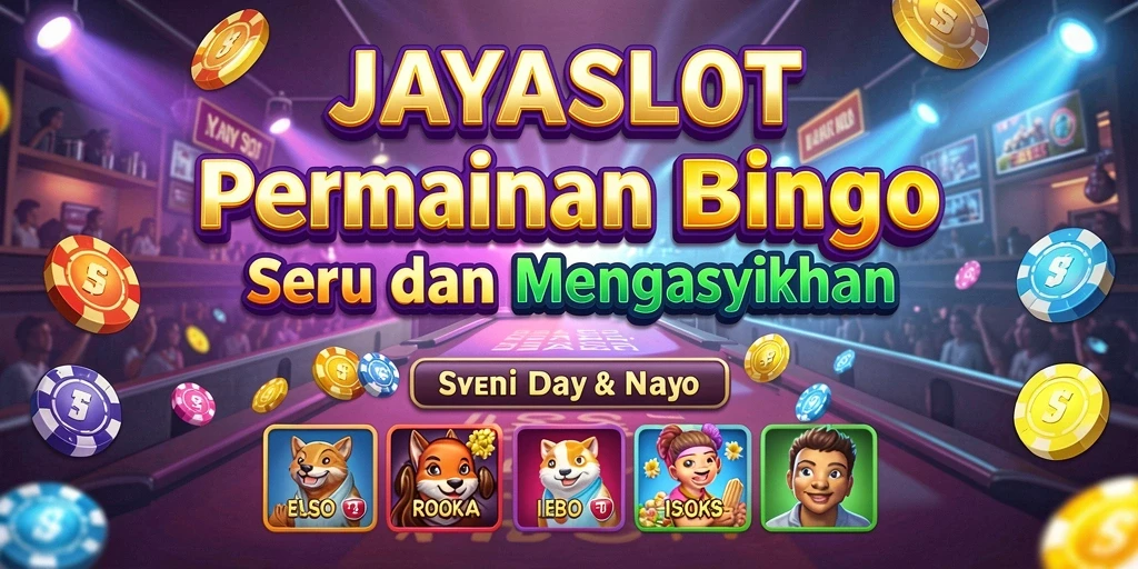Tampilan menarik dari gameplay Bingo di JAYASLOT.