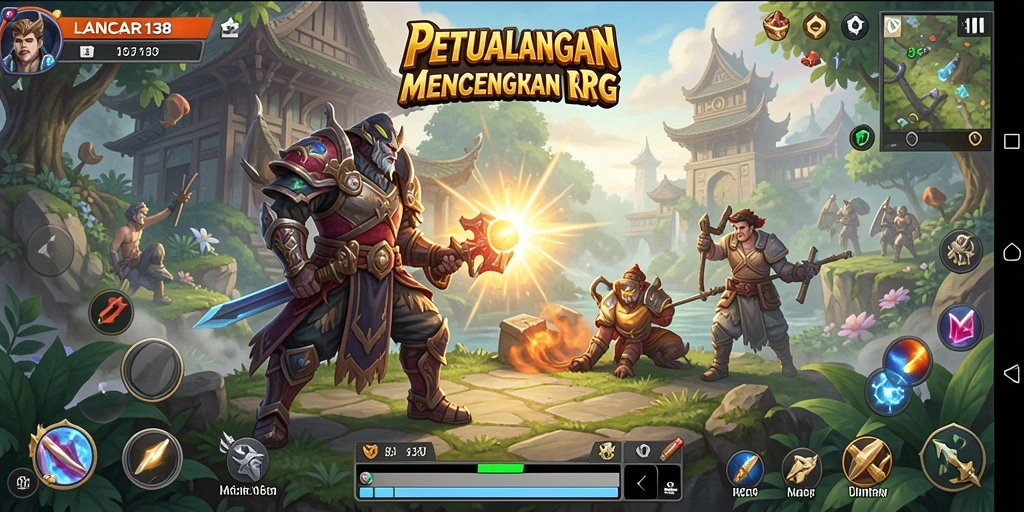 Tampilan gameplay seru dan mendebarkan di LANCAR138.