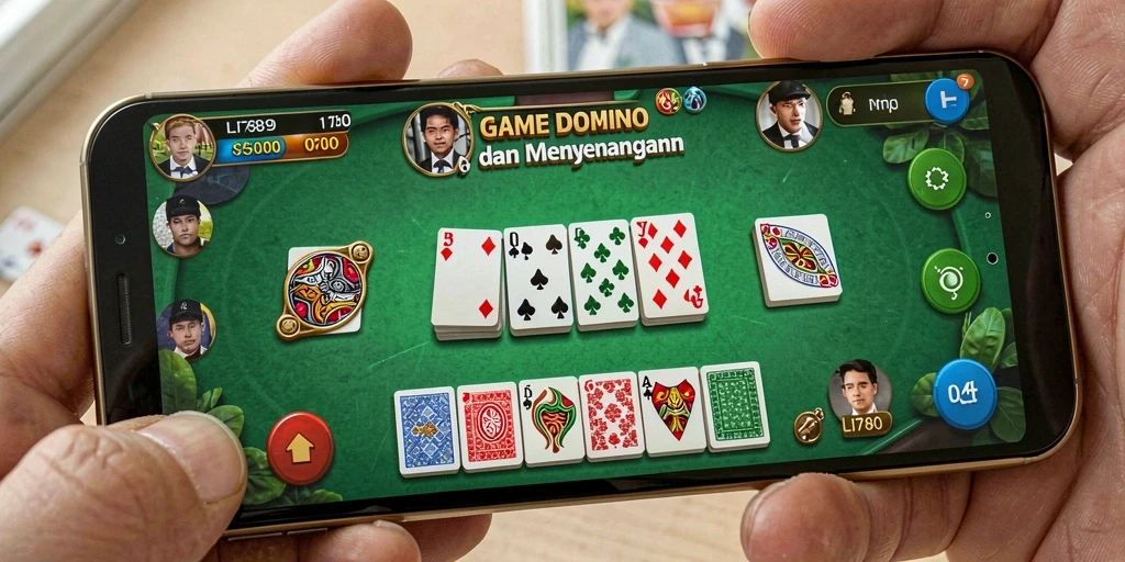 Tangkapan layar utama LI789 menampilkan gameplay yang mengasyikkan dalam permainan Domino.