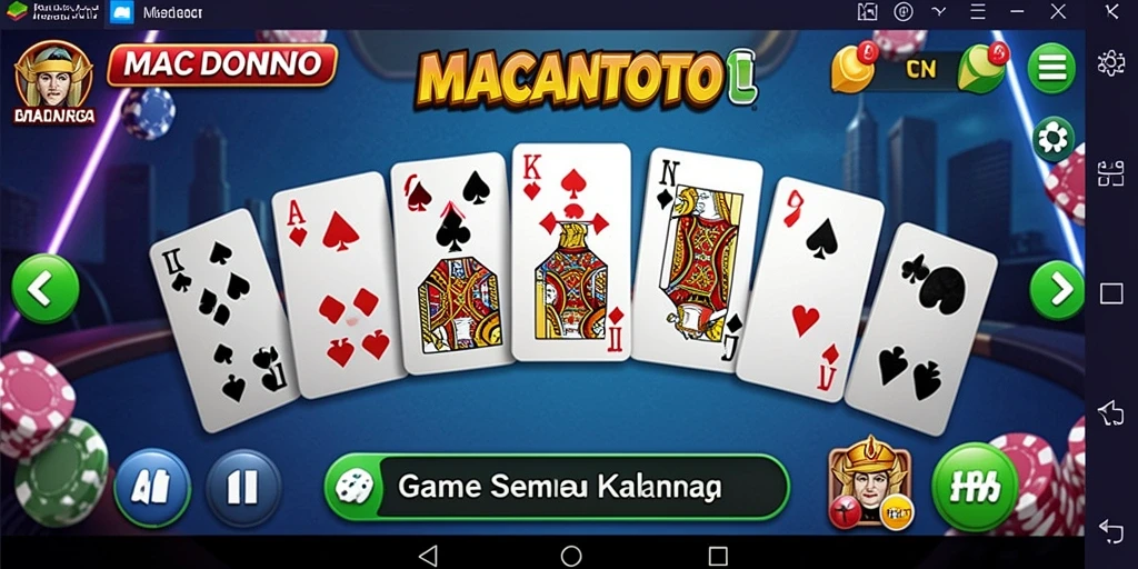 Gameplay seru di MACANTOTO dengan tampilan grafis yang menarik.