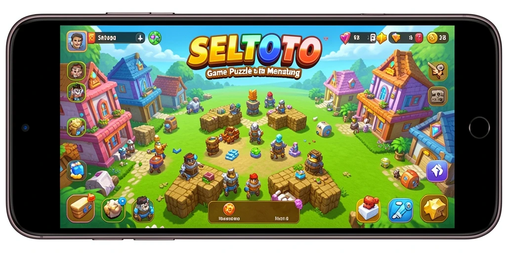 Screenshot gameplay SELTOTO yang menarik dan menantang.