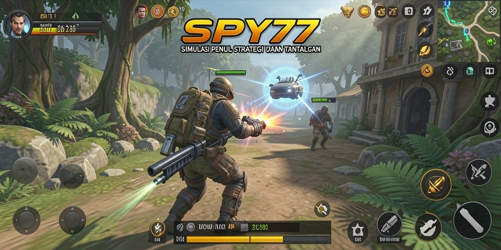 Pengalaman gameplay SPY77 yang menegangkan dan menyenangkan.