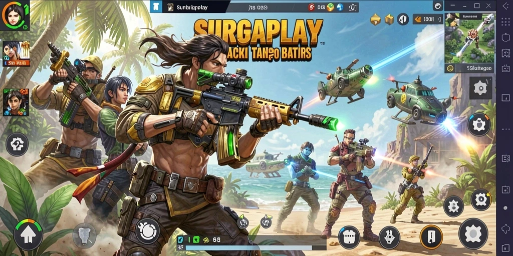 Gameplay seru dan mendebarkan dari SURGAPLAY.