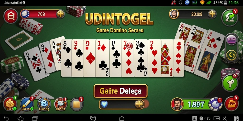 Tampilan gameplay seru dan menarik dari UDINTOGEL.