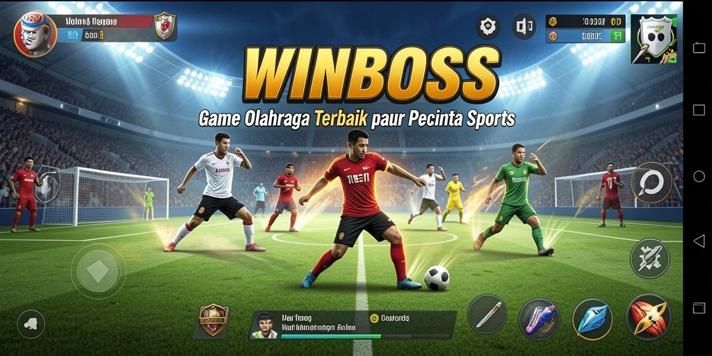 Tampilan gameplay WINBOSS yang seru dan interaktif.